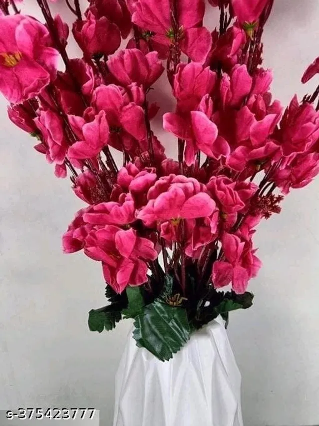 Plastic Artificial Flower (Multicolor)