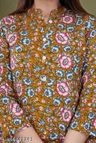 Rayon Top & Bottom Set for Women 