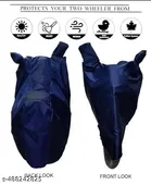 Polyester Cover For Bike/Scooter, Multicolour