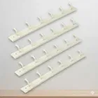 Padmakashi Door/Wall Hook Rail Hanger Set Of 4 