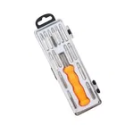 Stainless Steel 15 in 1 Screwdriver Tool Kit (Multicolor, Set of 1)