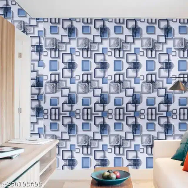 Vinyl Wallpaper for Home (Multicolor, 45x250 cm)