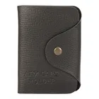 Faux Leather Wallet for Men (Black)