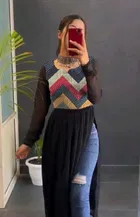 Georgette Printed Kurti for Women 