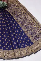 Jacquard Woven Design Saree for Women 