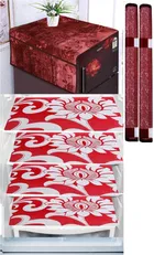 Knit 7 Pcs Fridge Cover Set 