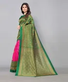 Women's Printed Saree with Blouse Piece 