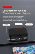 Life Like Slider Wireless Earbuds with Power Bank [Black]