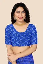 Georgette Bandhini Saree for Women 
