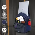 Polyester Backpack for Men & Women, Blue