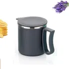 Rudra Double-Walled Tea/Coffee Cup (Black,Pack of 1)