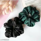 Rubber Band Scrunchies for Women, Pack of 12 
