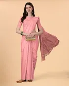 Cotton Embroideried Saree for Women 