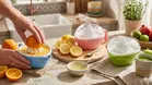 Manual Juicer for Citrus Fruits, Cute Small juicer Fit to Kitchen Any 1 Design