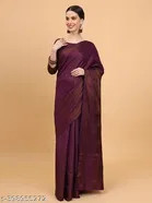Banarasi Silk Zari Woven Saree for Women 