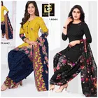 Synthetic Unstitched Dress Material for Women & Girls 