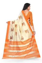 Mysore Silk Printed Saree for Women 