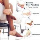 Silicone Pain Relief Heel Socks for Unisex 