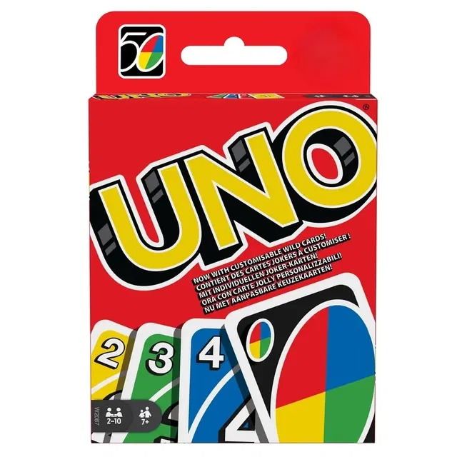 UNO Playing Cards, 108 Cards [Multicolor]