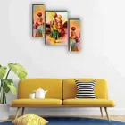 MDF 2 Pcs Designer Wall Painting for Home & Office 