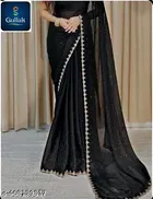 Georgette Embellished Saree for Women 