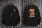 Fleece Printed Sweatshirt for Men (Black, M)