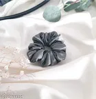 Pure Silk Scrunchies for Women, Pack of 12 