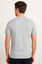 Round Neck Printed T-Shirt for Men, Set of 2 