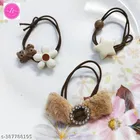 Cotton Blend Hair Scrunchies for Women & Girls 