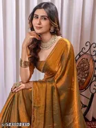 JImmy Choo Saree for Women, Gold 