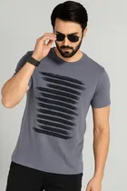 Round Neck Printed T-Shirt for Men 
