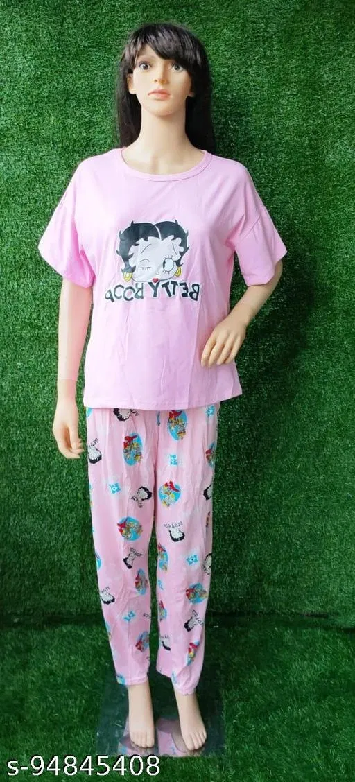 Nightdress for Women (Multicolor, XL)