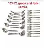 Stainless Steel Spoon & Forks Set 