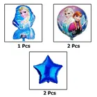 Disney Frozen Theme 1st Happy Birthday Decoration,Multicolour,Set Of 1
