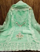 Embroidered Unstitched Suit for Women 