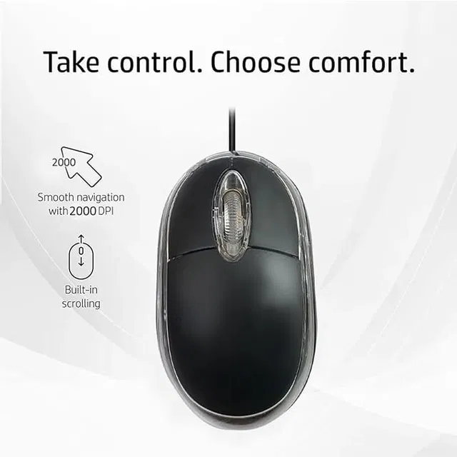 Wired Optical Mouse (Black)