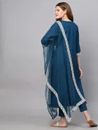 Viscose Rayon Printed Kurta Set for Women 