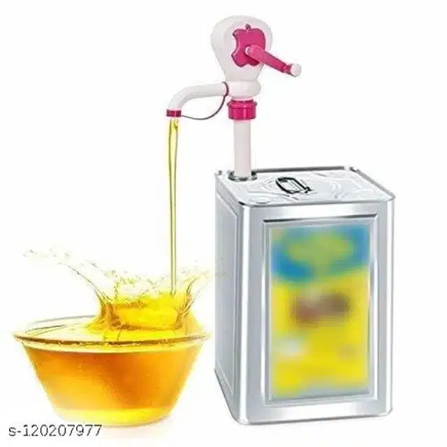 Stainless Steel Oil Pump Dispenser (Multicolor)