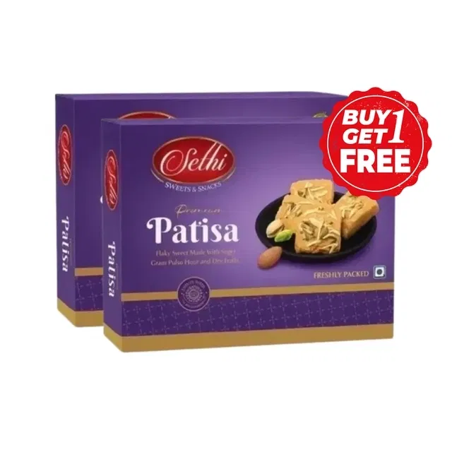 सेठी पतीसा 2X250 g ( बय 1 गेट 1 फ्री )