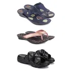 Combo of Flats with Sandals for Women 