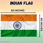 Fabric Indian Flag (Multicolor, 60x40 inches)