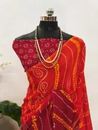 Georgette Printed Saree for Women 