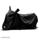 Polyester Waterproof Bike Cover for Suzuki Let's 