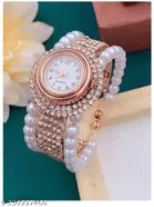 Alloy Analog Watch for Women (Multicolor)