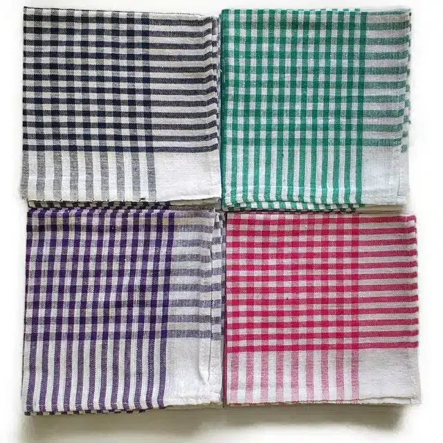 Multipurpose Kitchen Towels (Multicolor,  Pack of 4)