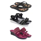Flats with Heels & Sandals for Women 