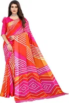 Yashika Designer Women's Saree Pure Linen With Unstitched Blouse Piece 