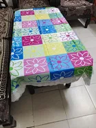 PVC Printed 4 Seaters Table Cover 