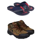 Combo of Casual Shoes with Flipflops for Men 