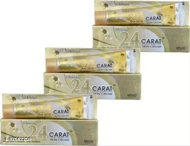 Broad Biotech Derma 24 Carat Skin Care Cream - Many Skin Problems Solution One Pack Of 3 (150 G)